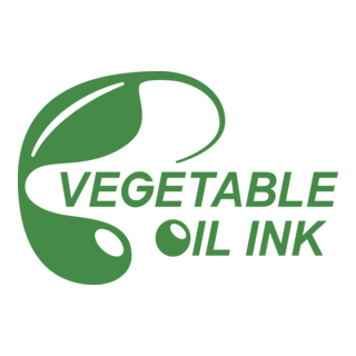 Vegetable Oil Ink Logo PNG Vector