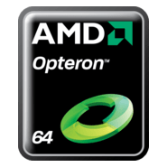AMD Opteron 64 Logo PNG Vector