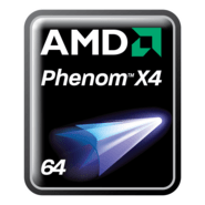 AMD Phenom X4 64 Logo PNG Vector