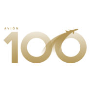 Avión 100 Logo PNG Vector