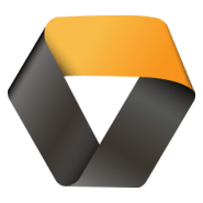 Black en yellow abstract Logo PNG Vector