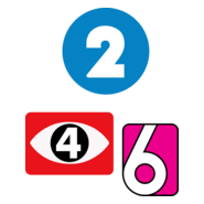 Canales 2, 4 & 6 TCS - El Salvador Logo PNG Vector