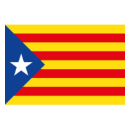 Cataluña Flag Logo PNG Vector