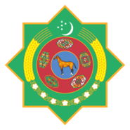 Emblem of Turkmenistan Logo PNG Vector