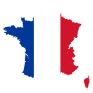 Flag map of France Logo PNG Vector
