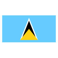 Flag of Saint Lucia Logo PNG Vector