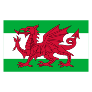 Flag of Wales Logo PNG Vector