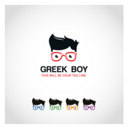 greek boy Logo PNG Vector