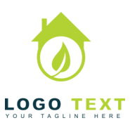 Green homes Logo PNG Vector