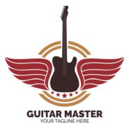 Guitar master Logo PNG Vector