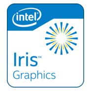 Intel Iris Graphics Logo PNG Vector
