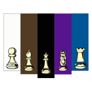 Jiu Jitsu Chess Logo PNG Vector