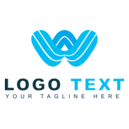 Letter w Logo PNG Vector