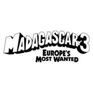 Madagascar 3 Europes Most Wanted Logo PNG Vector