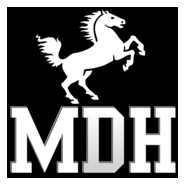 Musical Dark Horse Logo PNG Vector