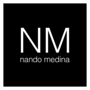 Nando Medina Style Logo PNG Vector