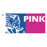 Pink Elephant Logo PNG Vector