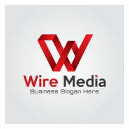 Red Letter W Logo PNG Vector