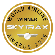 Skytrax World Airline Awards 2015 Winner Logo PNG Vector