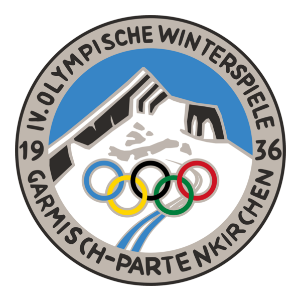 1936 Winter Olympics Logo PNG Vector