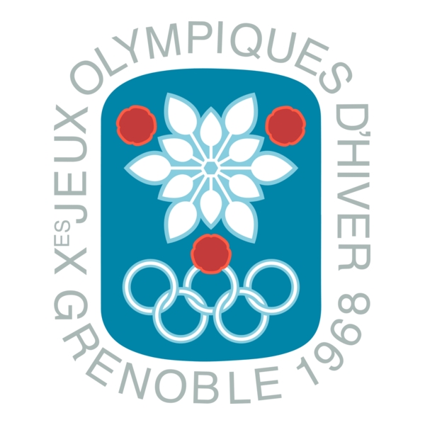 1968 Winter Olympics Logo PNG Vector