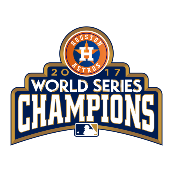 2017 MLB World Series Champions Logo PNG Vector