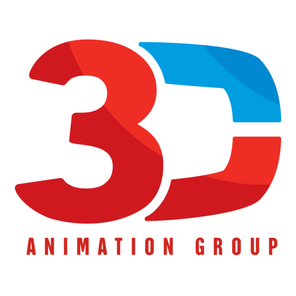 3D Animation Logo PNG Vector