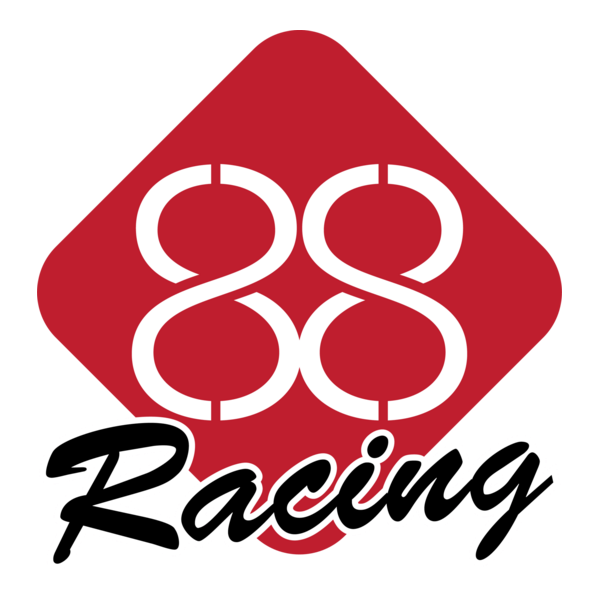 88 Racing Logo PNG Vector
