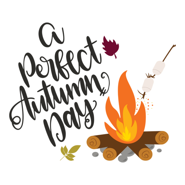 A PERFECT AUTUMN DAY Logo PNG Vector