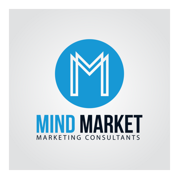 Abstract Circular Letter M Logo PNG Vector