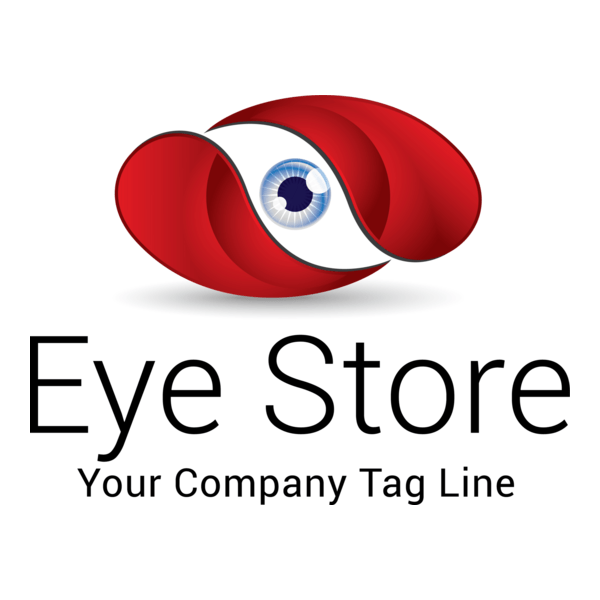 Abstract eye Logo PNG Vector