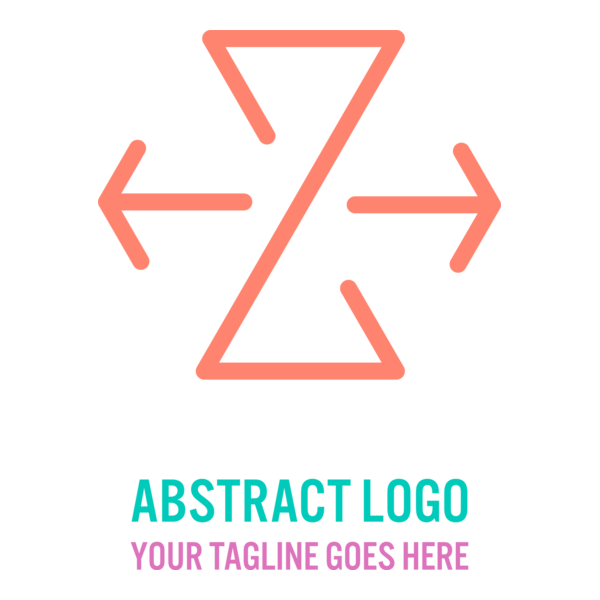 Abstract the letter z Logo PNG Vector