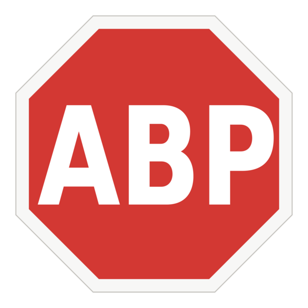 Adblock Plus Logo PNG Vector