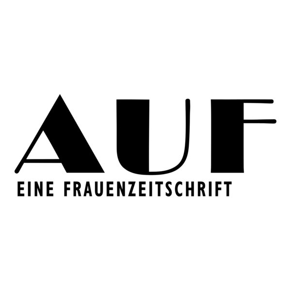 AUF Eine Frauenzeitschrift Logo PNG Vector