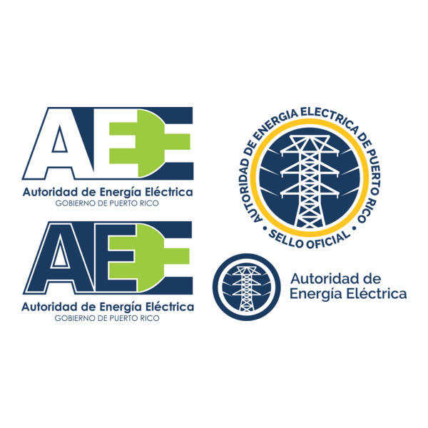 Autoridad Energial Electrica Logo PNG Vector