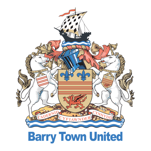 Barry Town United FC Logo PNG Vector