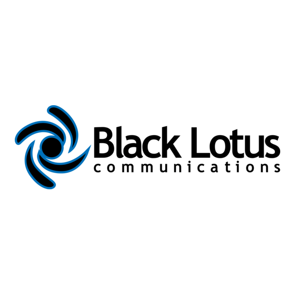 Black Lotus Communications Logo PNG Vector
