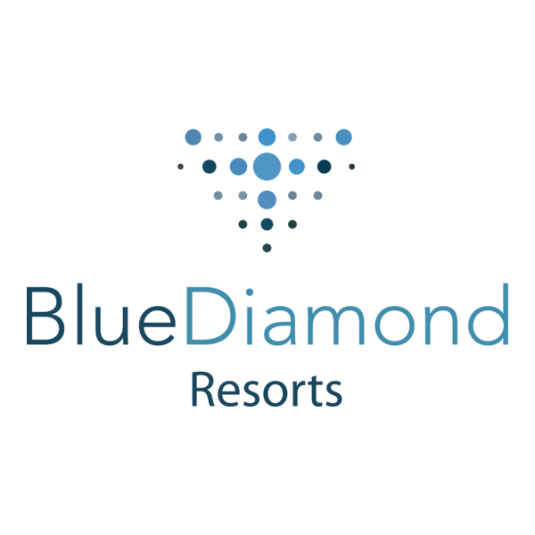 Blue diamond Logo PNG Vector