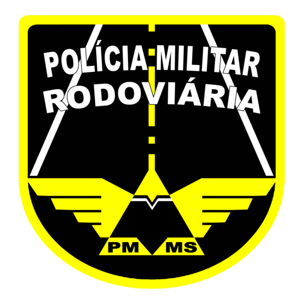 Brasão Policía Militar Rodoviária MS Logo PNG Vector