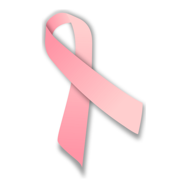 Breast Cancer Ribbon Logo PNG Vector