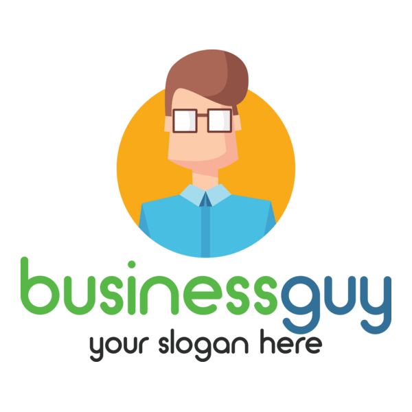 Businessman Logo PNG Vector