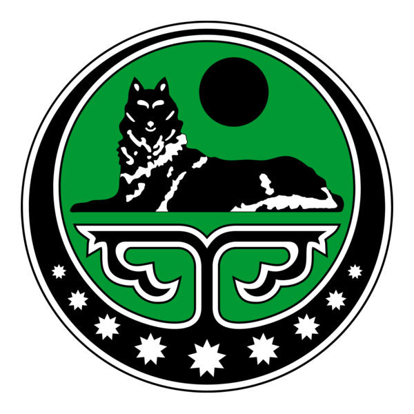 Chechen Republic of Ichkeria variant of arms Logo PNG Vector