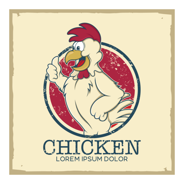 Chicken Logo PNG Vector