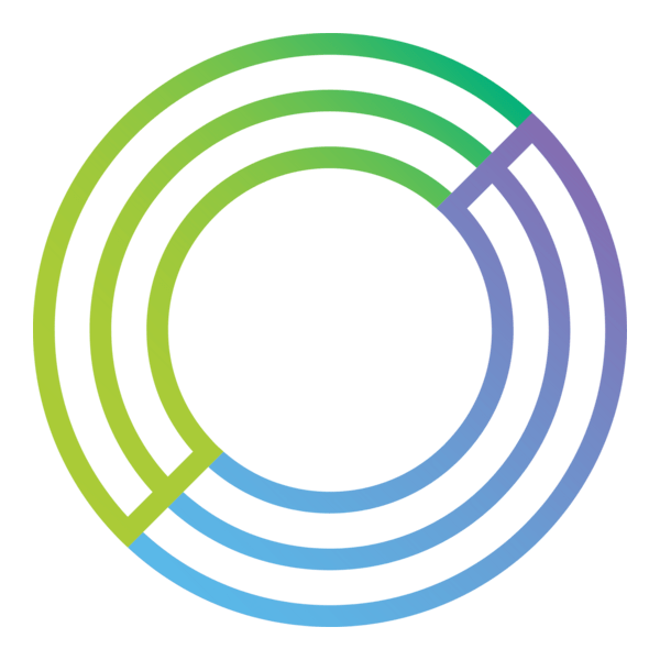 Circle Bitcoin Wallet Logo PNG Vector