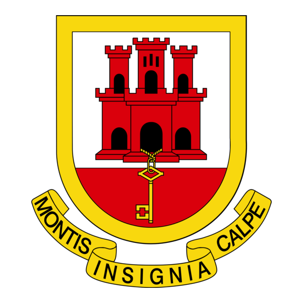 Coat of arms of Gibraltar Logo PNG Vector