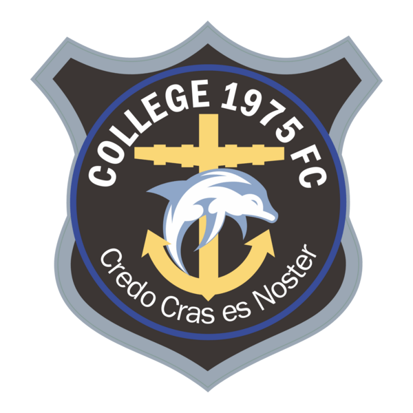 College 1975 FC Logo PNG Vector
