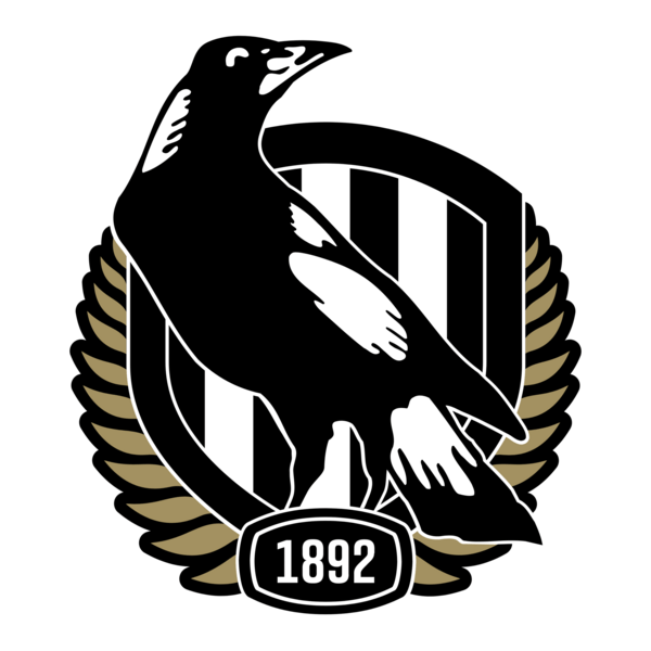 Collingwood Football Club Logo PNG Vector