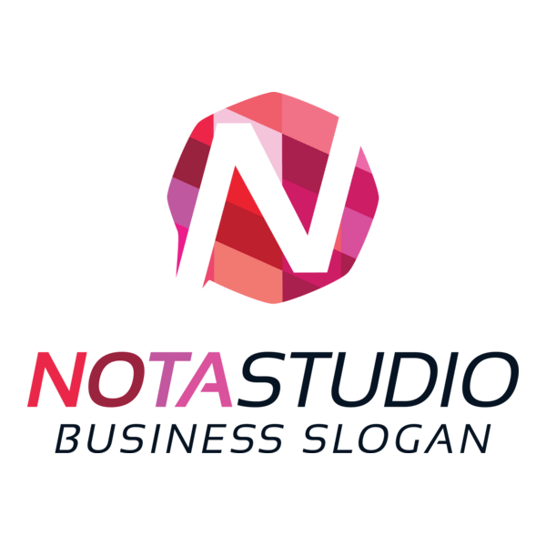 Colored letter n Logo PNG Vector