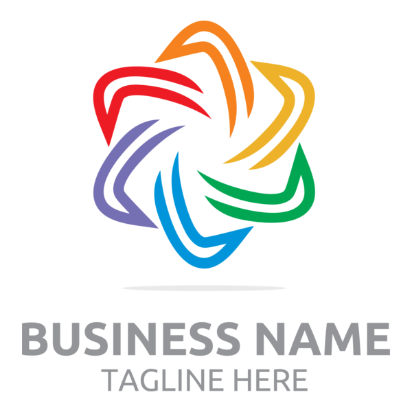 Coloured Business Logo PNG Vector
