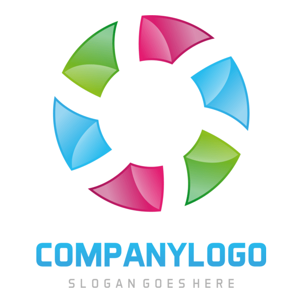 Coloured Company Logo PNG Vector